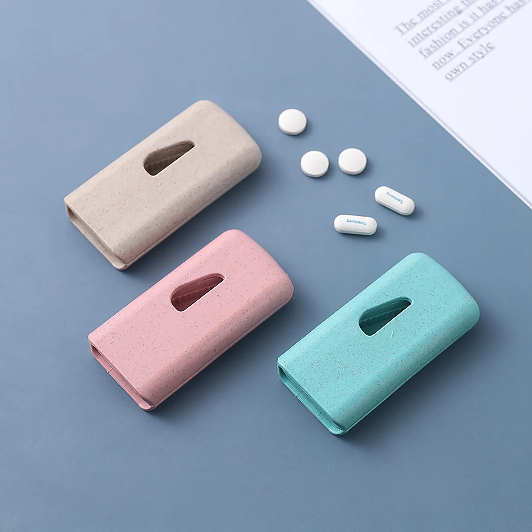 Pill Cutter Splitter with Stainless Steel Blade for Cutting 6