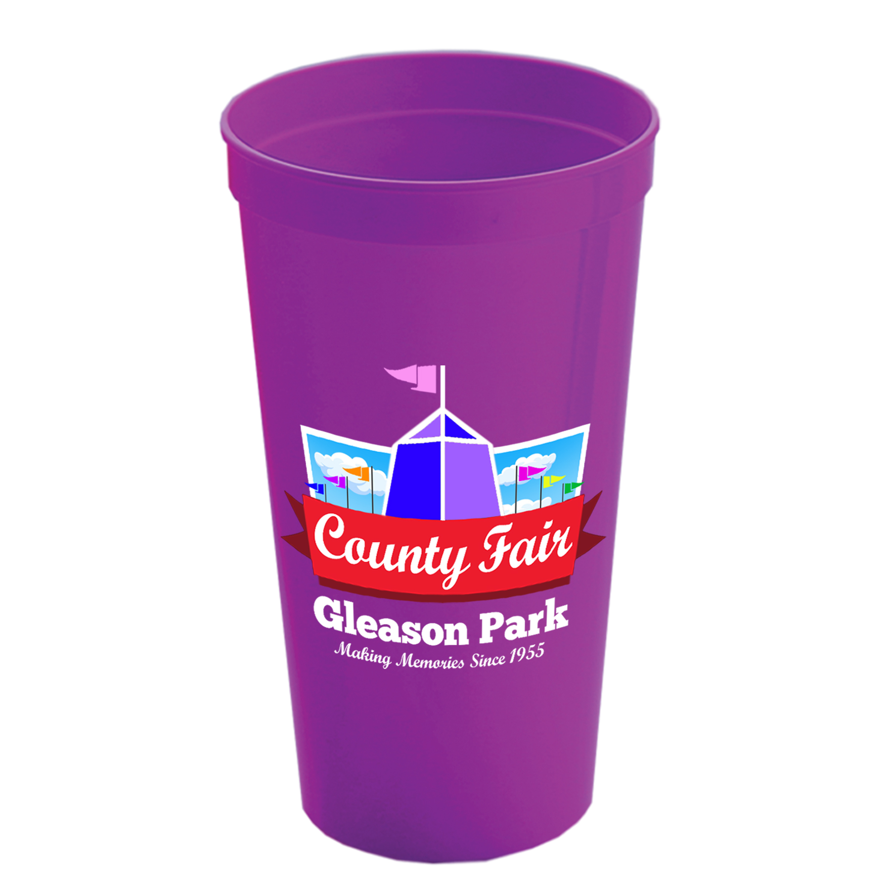 Cups-On-The-Go 24 oz. Stadium Cup with Digital Imprint 1