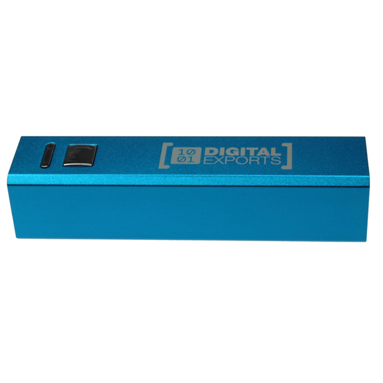 Popular USA Decorated Aluminum Portable Power Banks 2600mAh 2