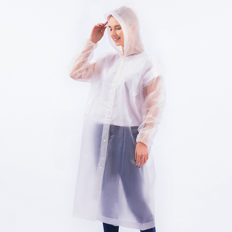 Adult Unisex Rain Poncho Rain Coat 2