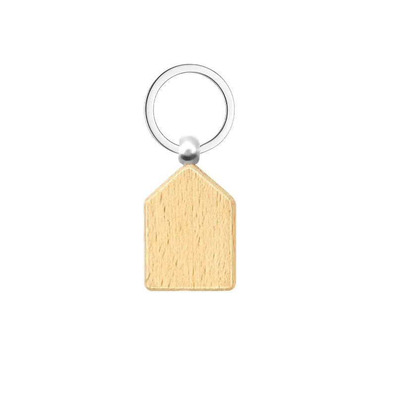 Durable Beech Wood Keychain for Everyday Use 3
