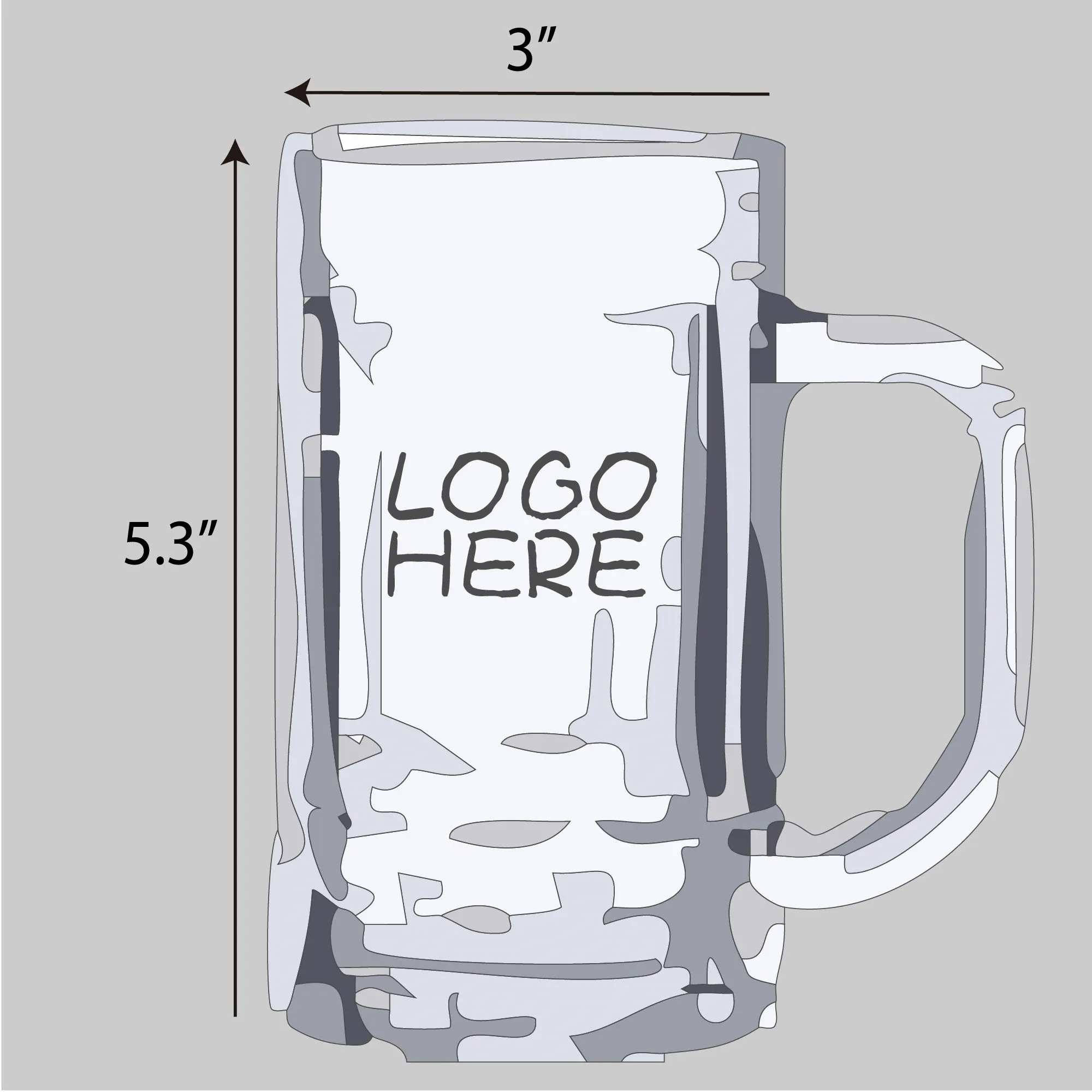 12 Oz. Glass Mug 3
