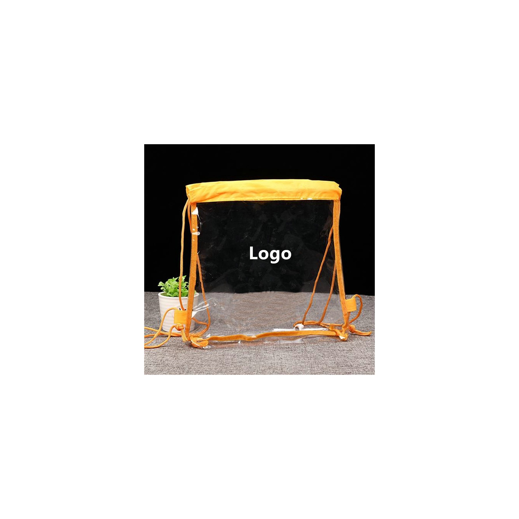 Clear Drawstring Bags