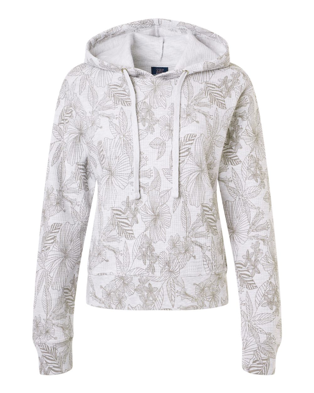Women's Maddie Floral Print Hooded Sweatshirt - W24105 13