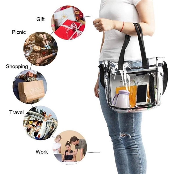Stadium Approved Clear Tote Bag 2