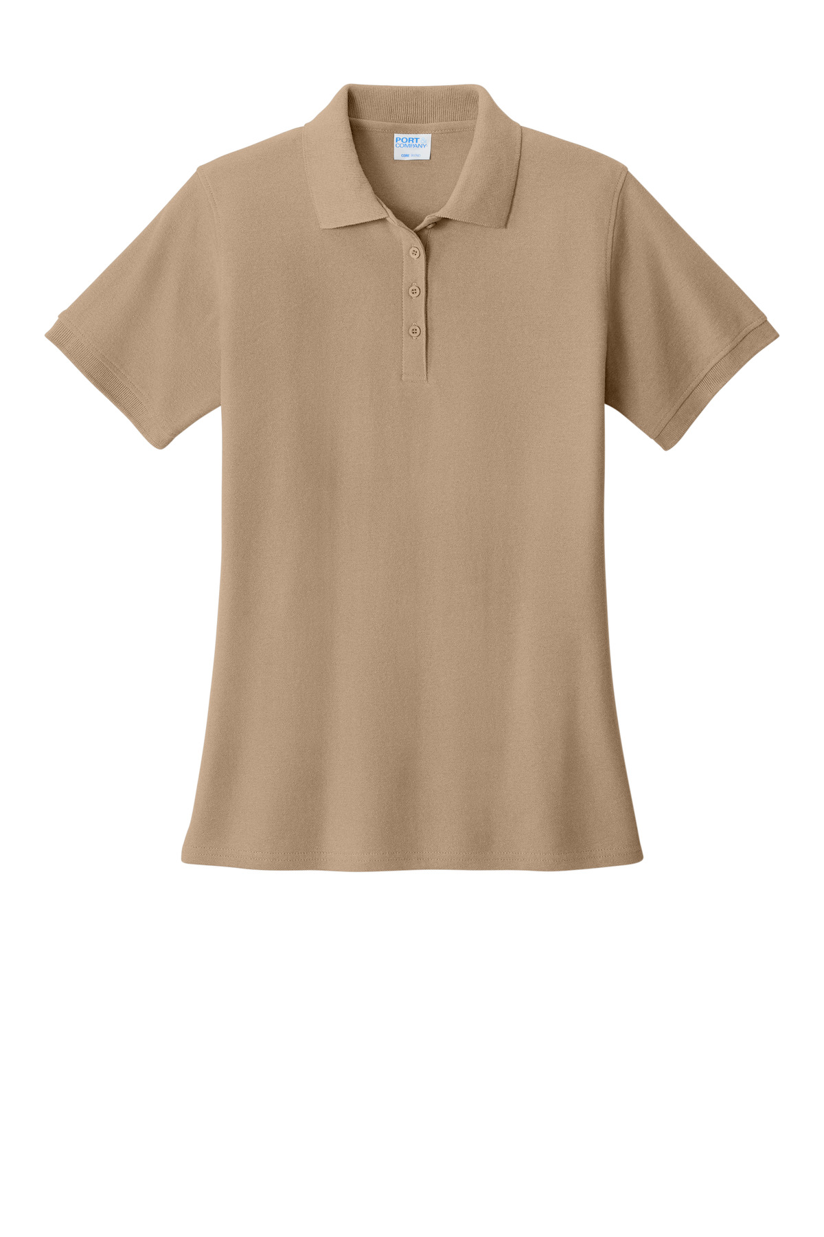 Port & Co Women's Core Blend Pique Polo. LKP155