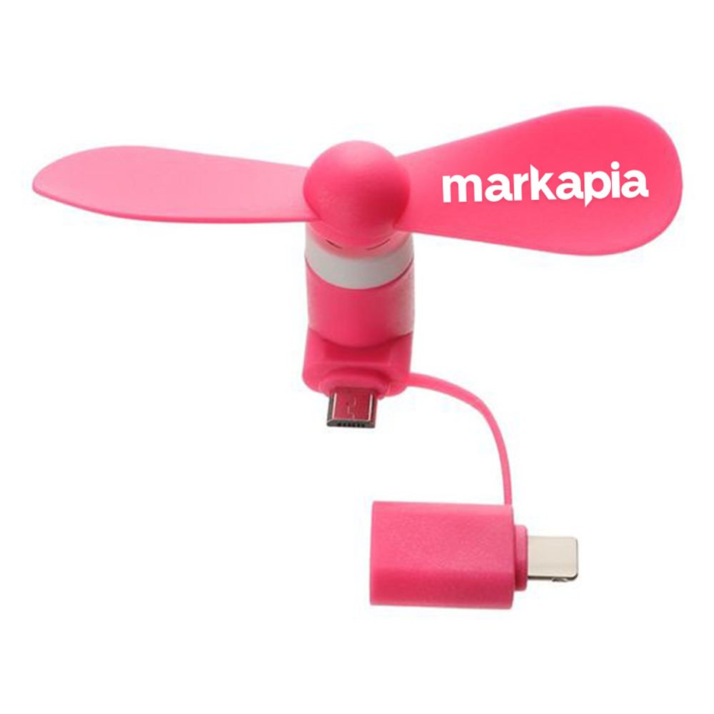 DuoBreeze Electric Fan - iPhone and Type C 3