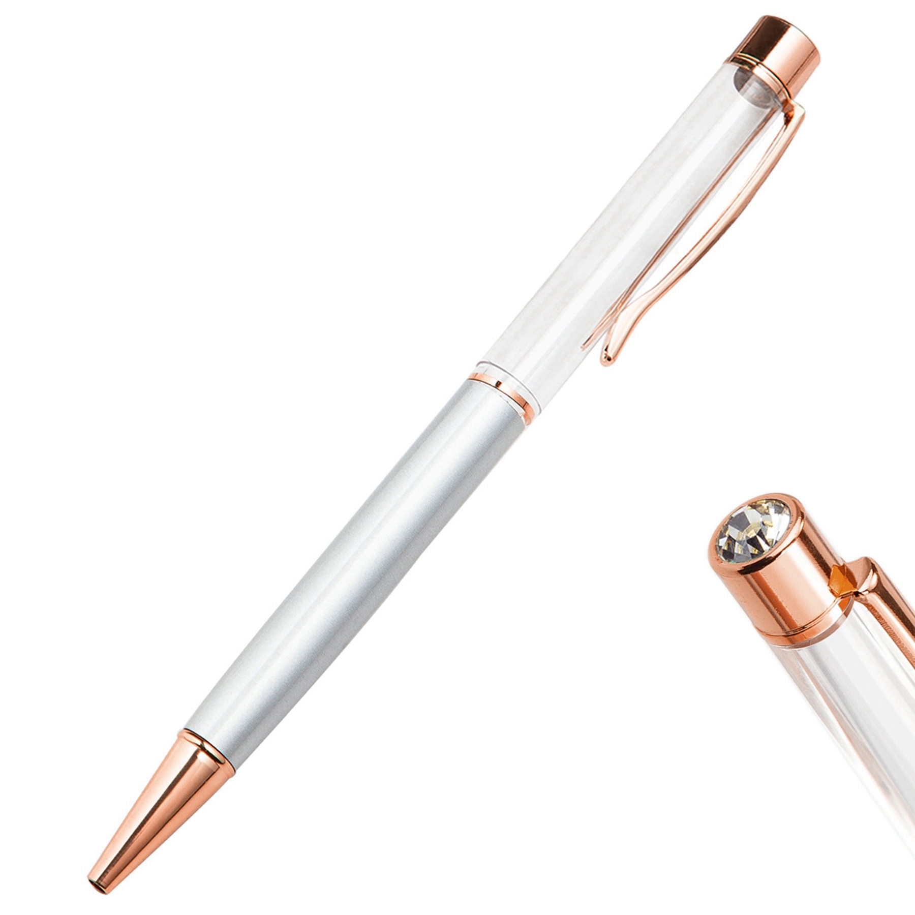 Crystal Air Tube Ballpoint Pen 18