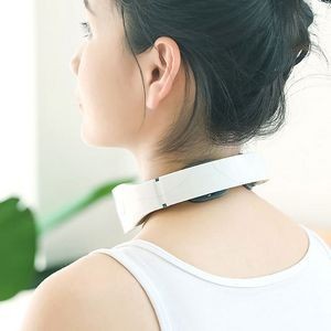 Rechargeable Electric Pulse Neck Massager With Remote Control And Heat Therapy 18