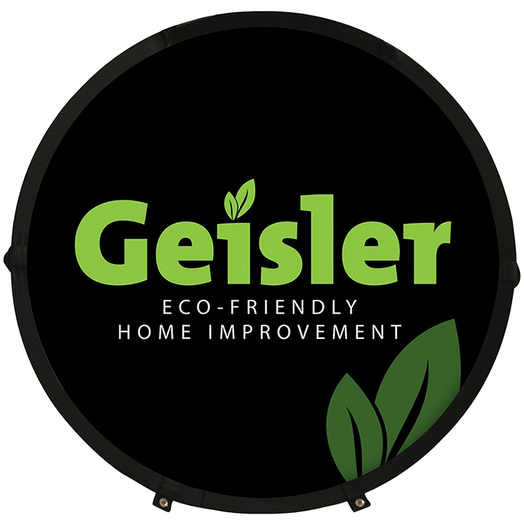 39.37" Circle Pop-Up Banner 3