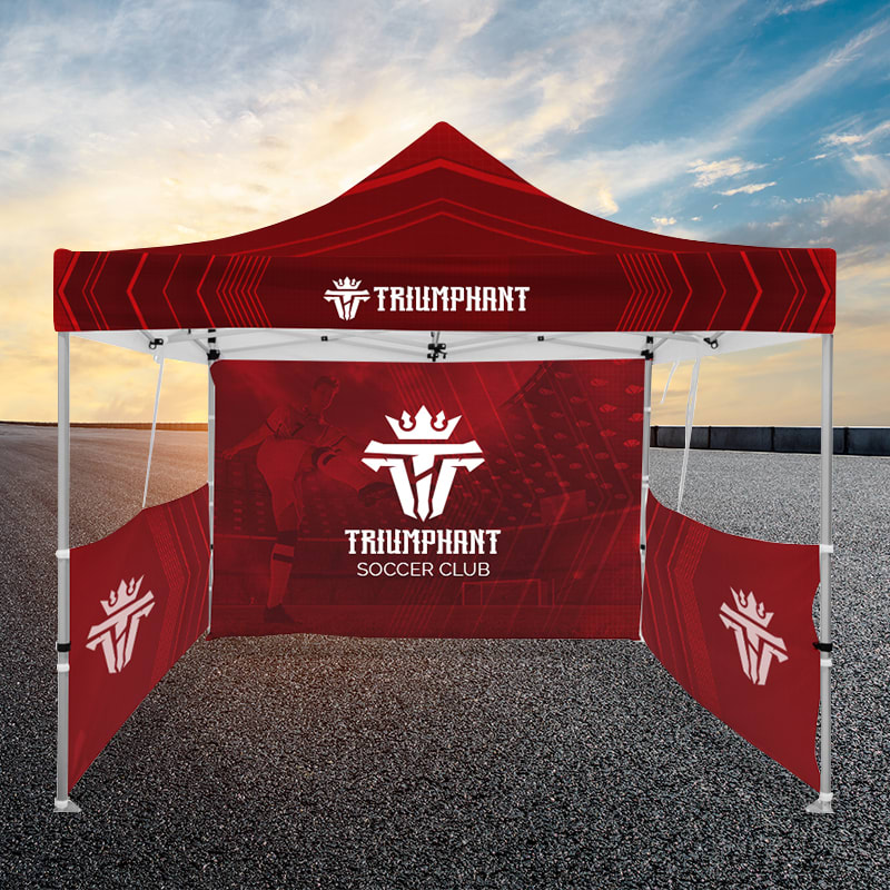 10ft X 10ft Full Color Pop Up Canopy Tents 37