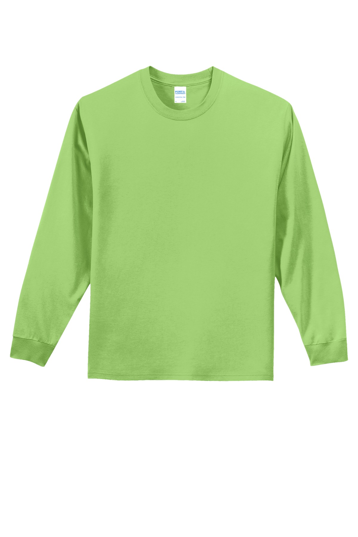 Port & Co Long Sleeve Essential Tee. PC61LS 5