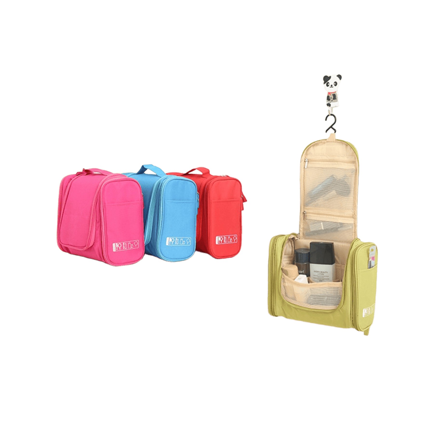 Dual-Opening Hook Travel Bag 2