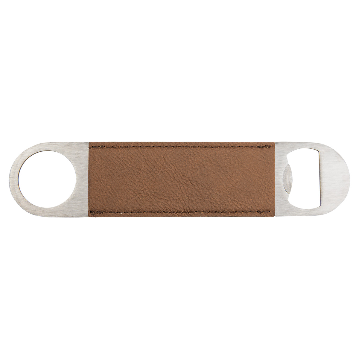 Dark Brown Leatherette Bottle Opener 2