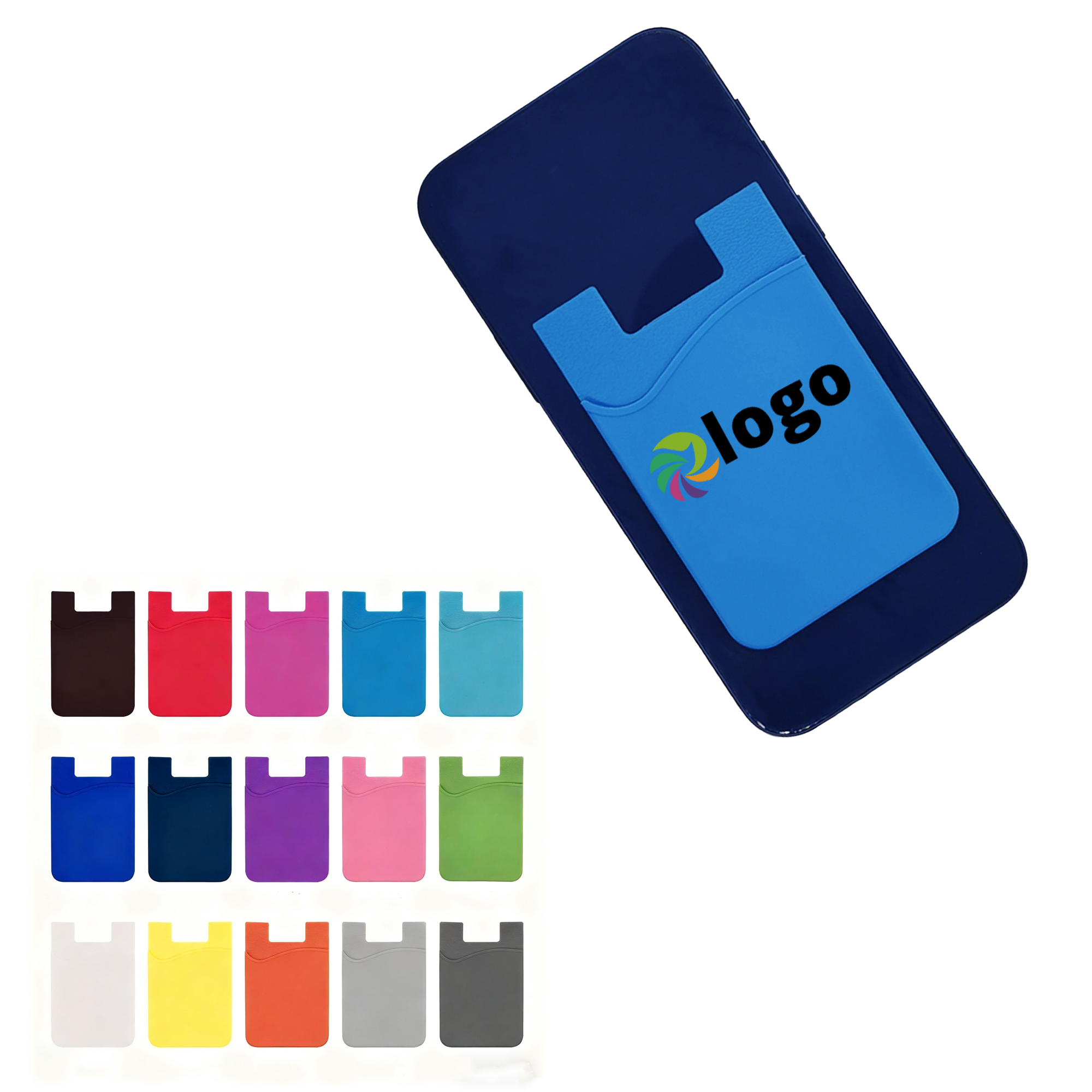 Silicone Cell Phone Wallet 2