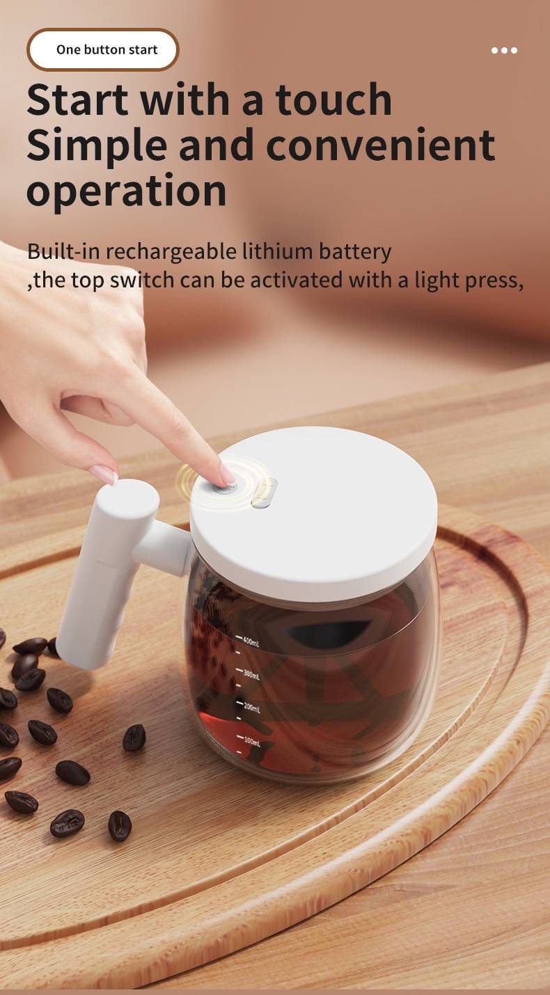 Electric Mixing Glass Mug 5