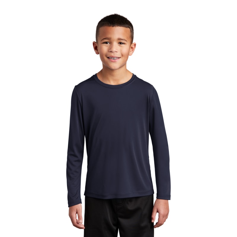 Sport-Tek Youth Posi-UV Pro Long Sleeve Tee. 19