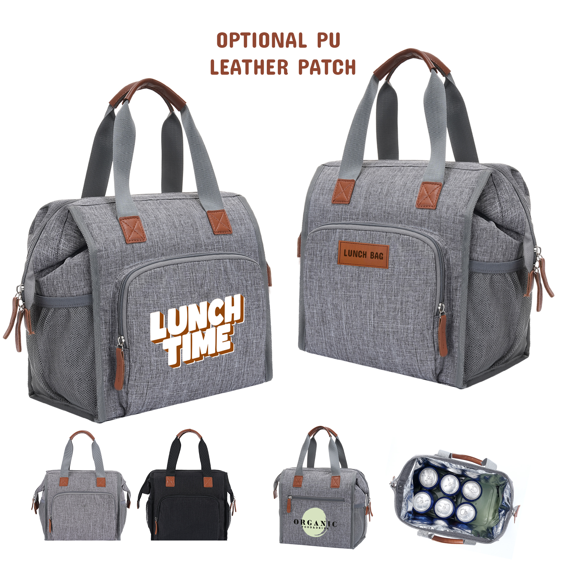 Smile Insulated Lunch Box Cooler Bag 23