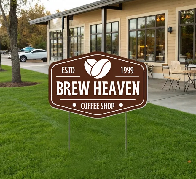 Custom Die-Cut Yard Signs (1.5ft x 1ft) 5