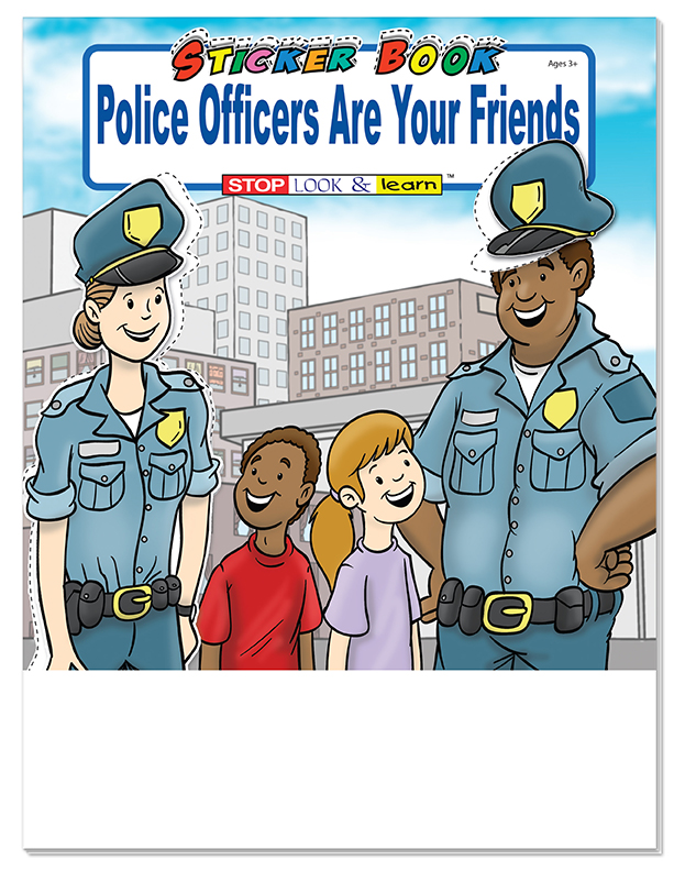 STICKER BOOK - Police Officers Are Your Friends Sticker Book 4