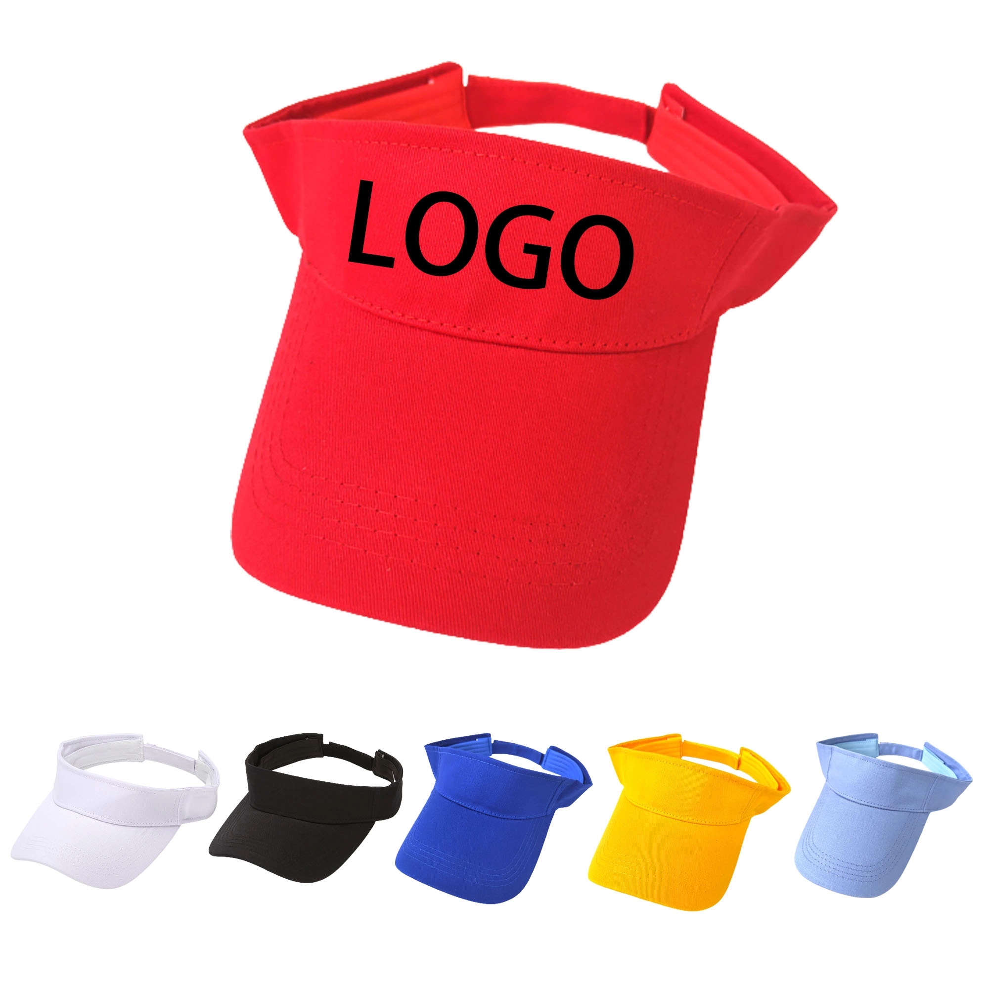 Sport Cotton Sun Visor Cap 4