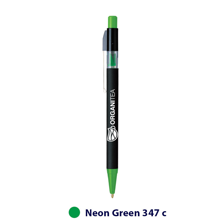 Neon Click-Action Pen 3