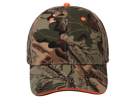 OTTO CAP® Camouflage 6 Panel Low Profile Baseball Cap 12