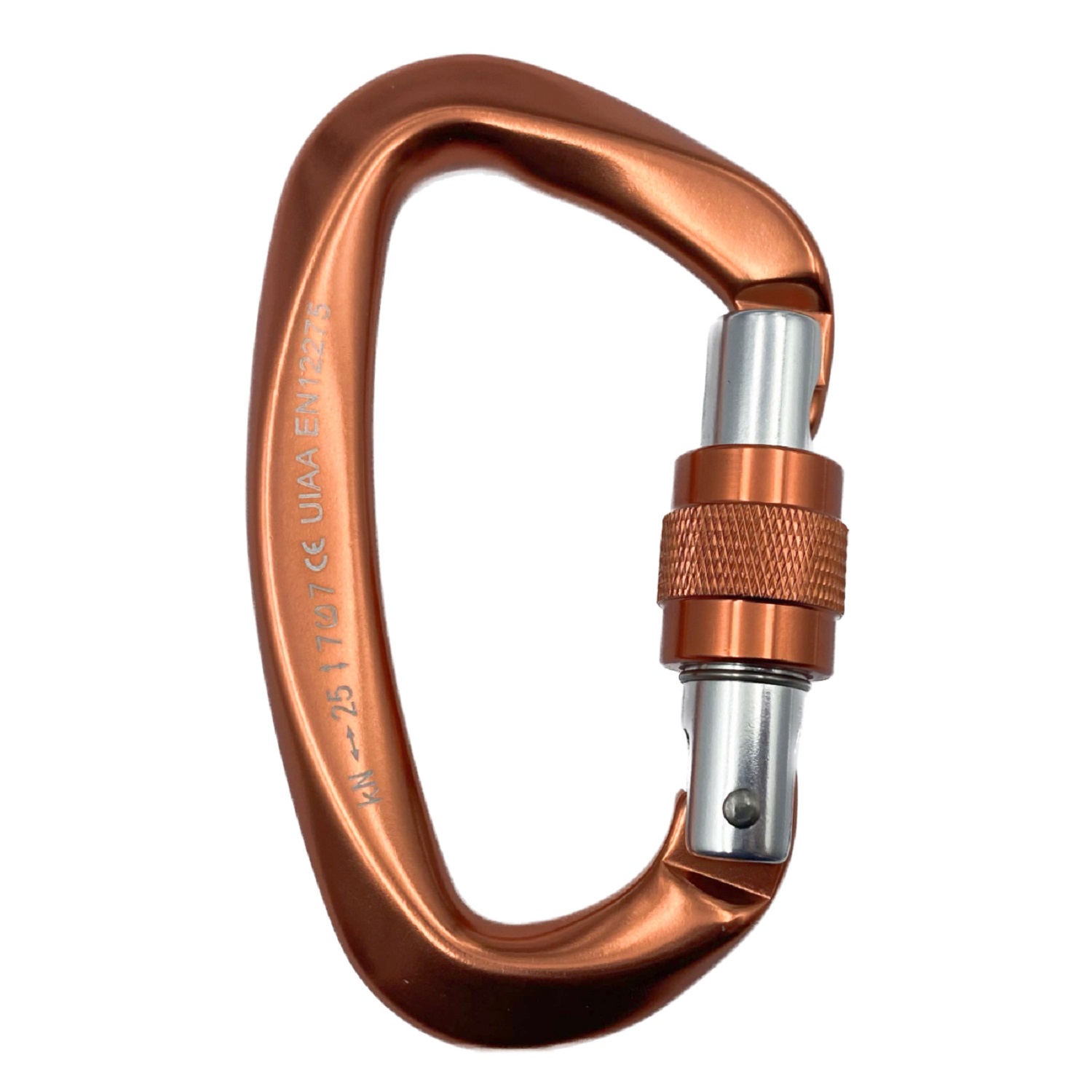 D-Ring Shape Screw Gate Carabiner 5
