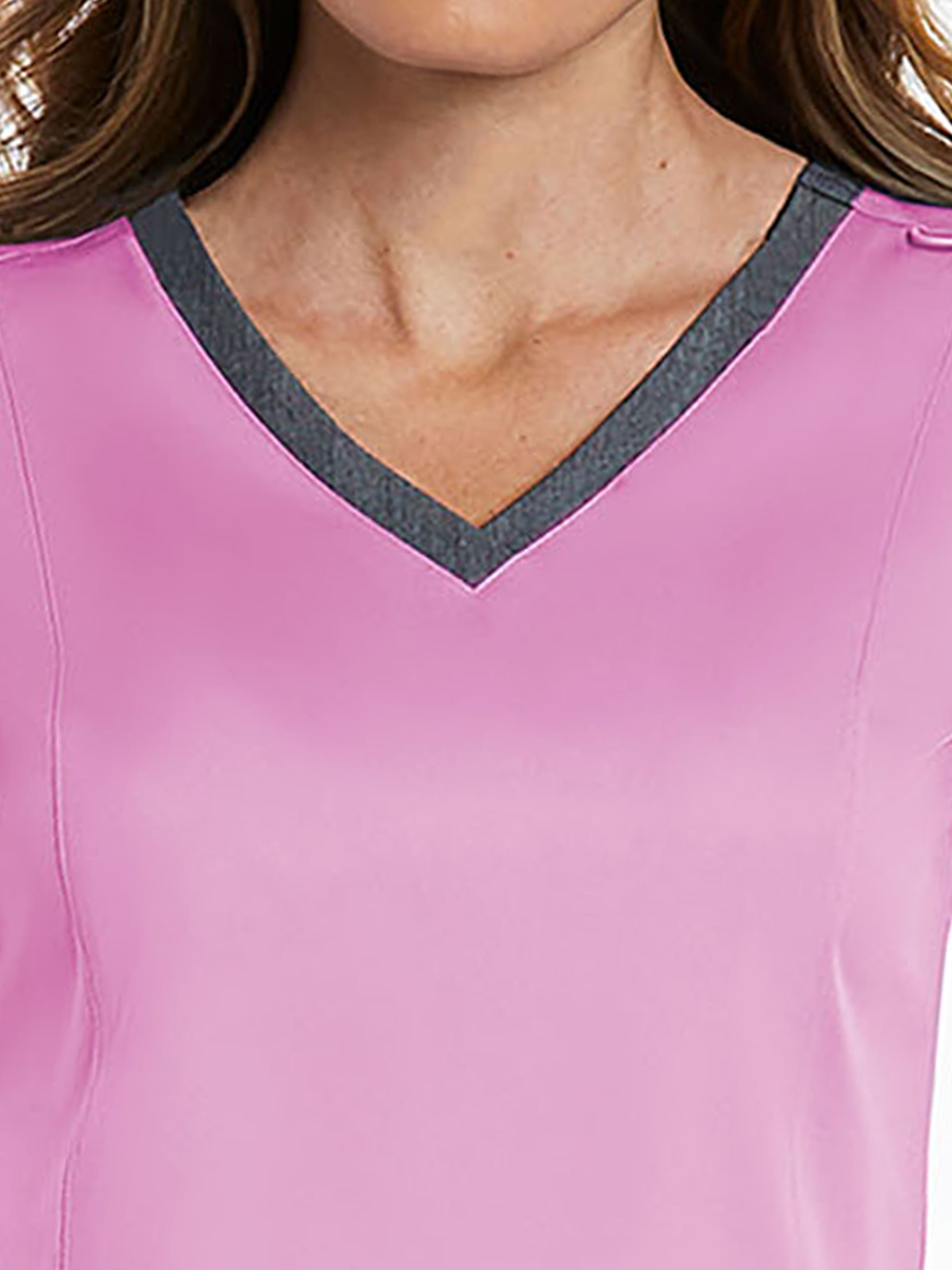 Maevn - Matrix - Women's Three-Pocket Heather Neck Band Top 31