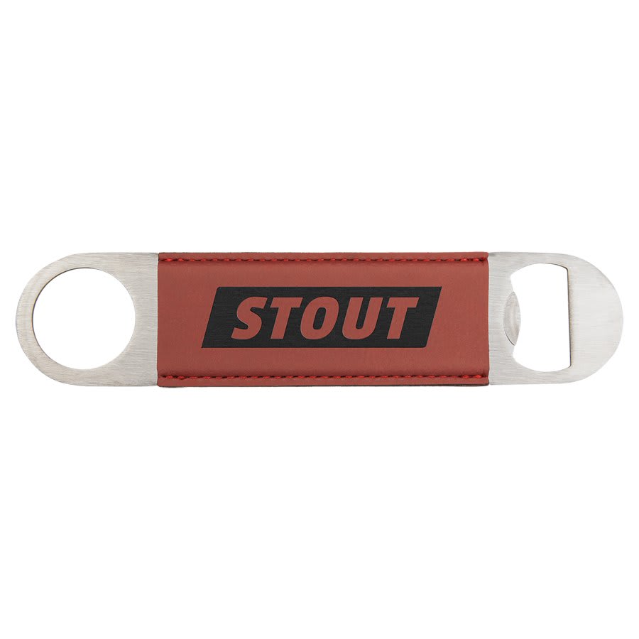 Laserable Leatherette Bottle Opener 10