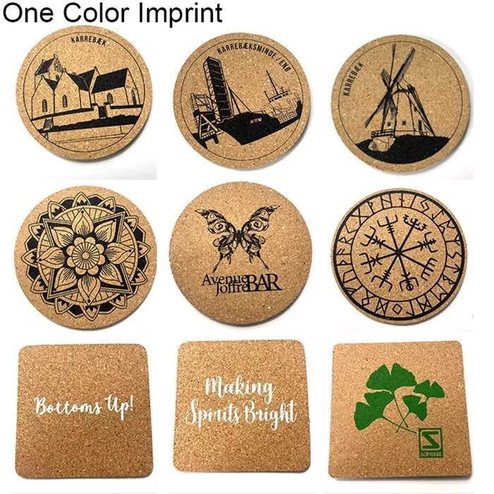 Cork Coasters 6