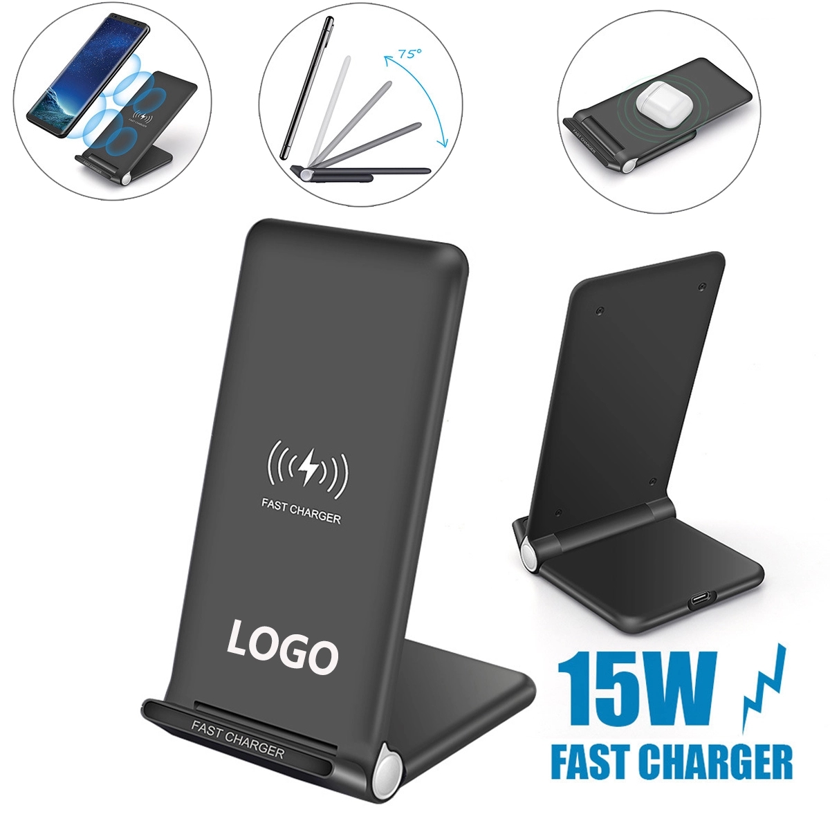 15W Folding Wireless Charger 1