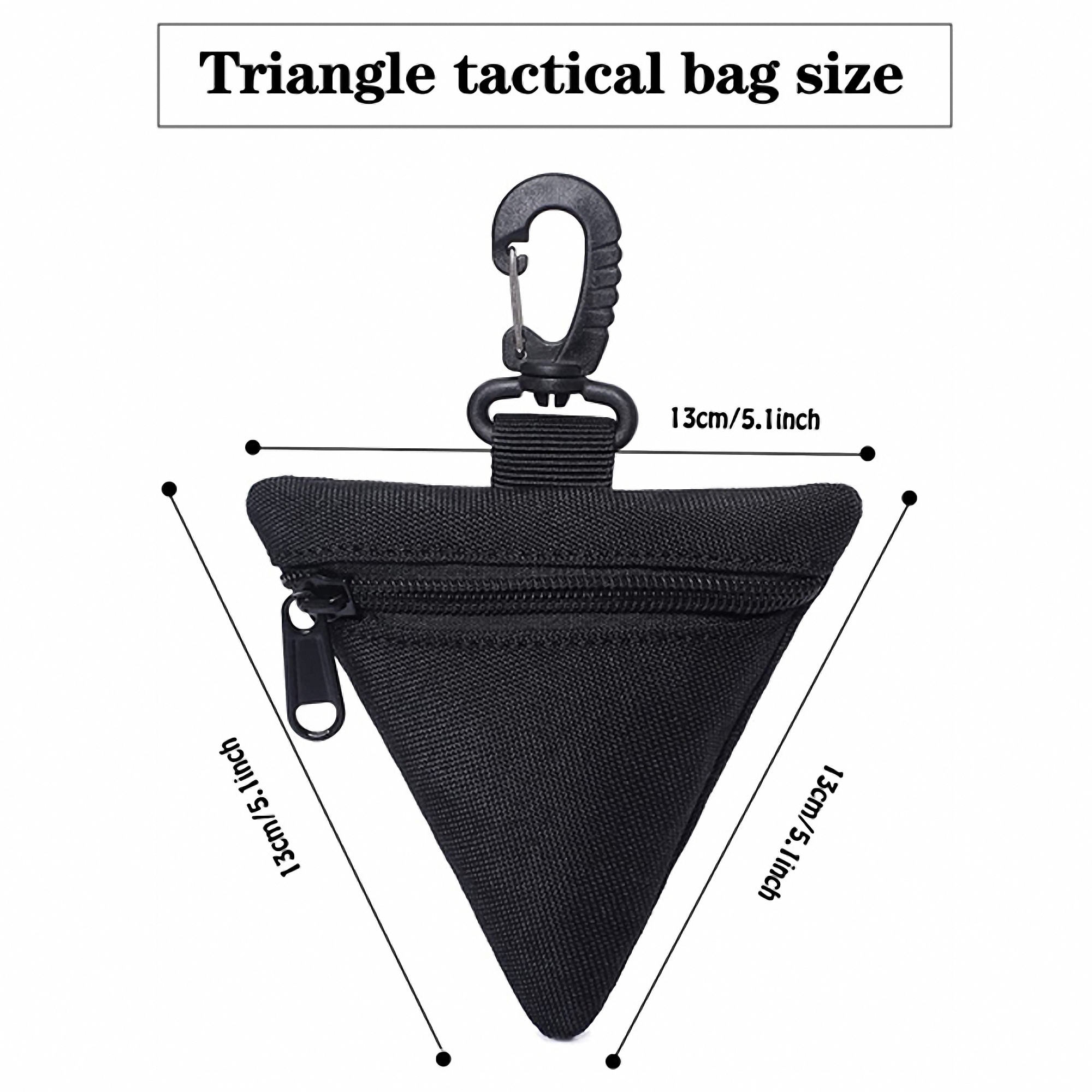 Tactical Everyday Carry Pouch with Carabiner 3