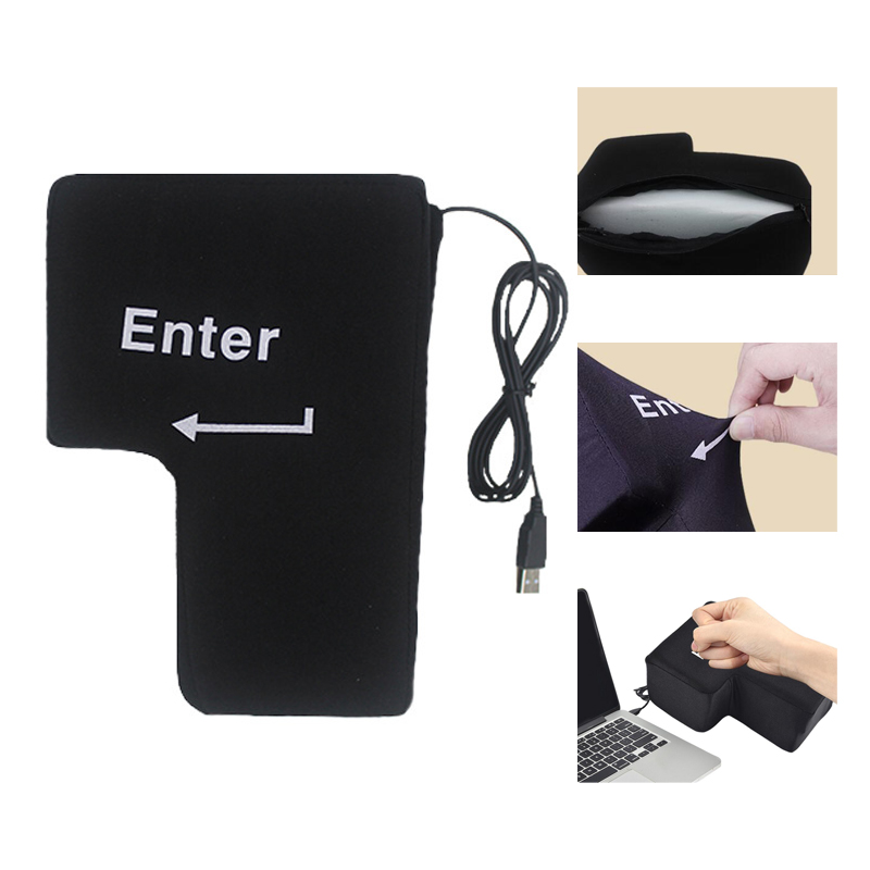 Enter Key USB Pillow Anti-Stress Toy 1