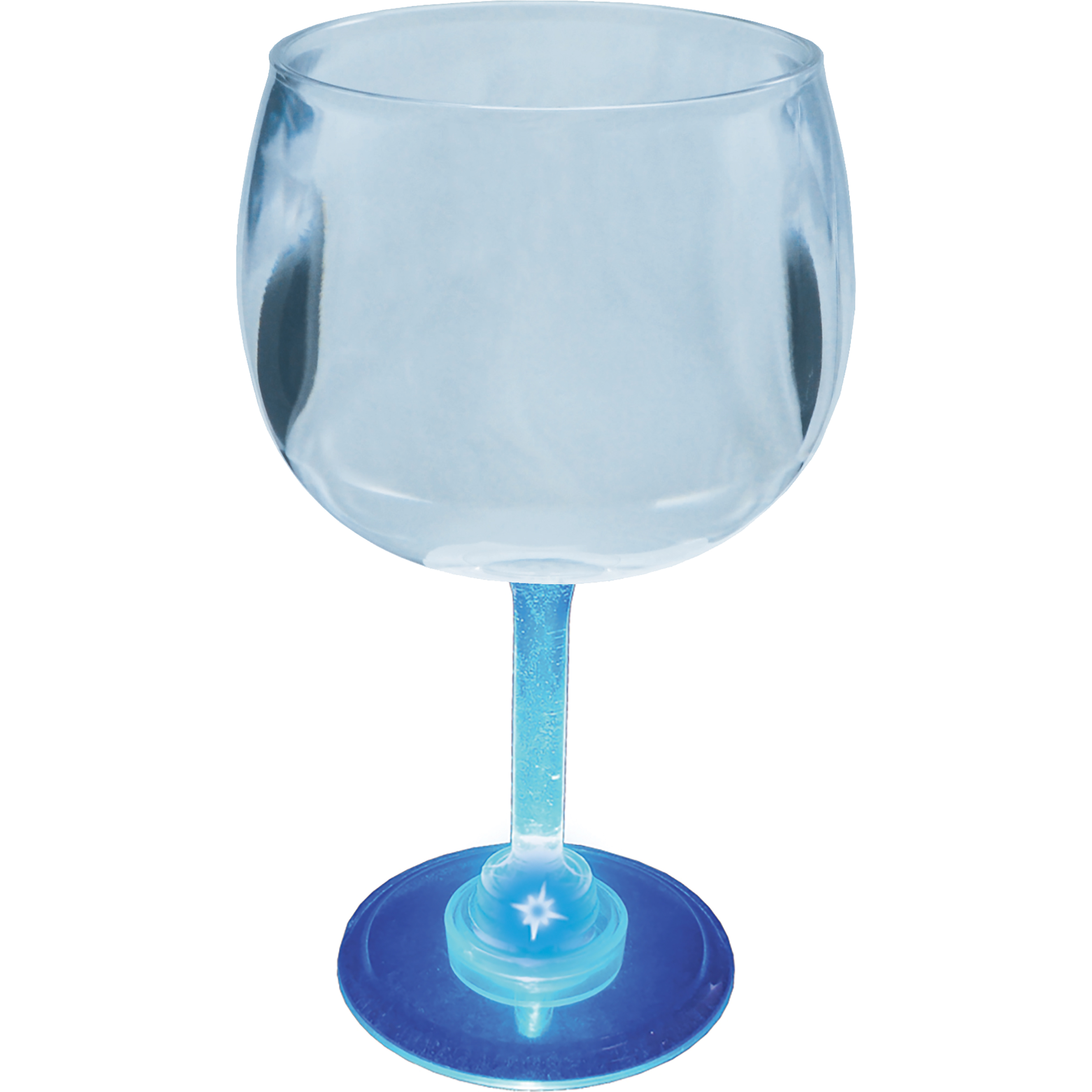 12oz Light Up Standard Stem Plastic Wine Goblet 20