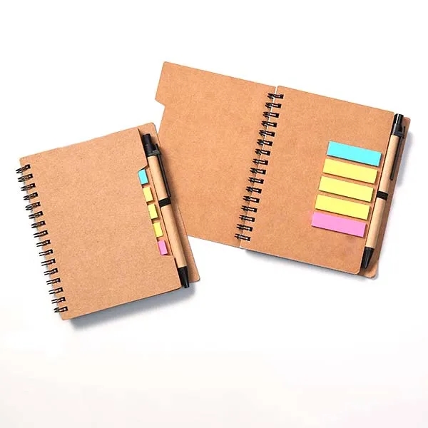 Notebook with Sticky Notes 2