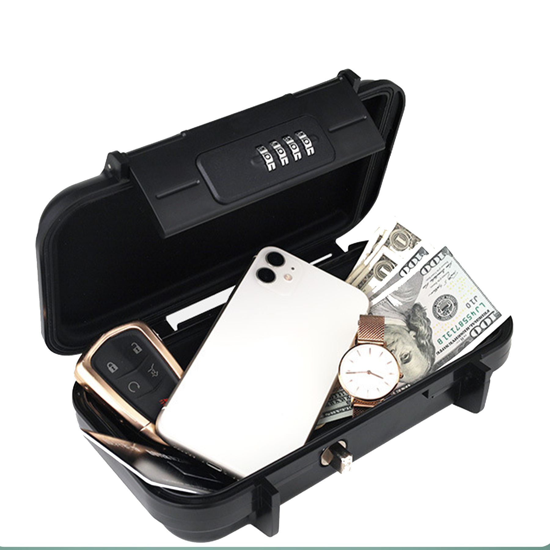 Waterproof Anti-Theft Mini Travel Portable Lock Box 6