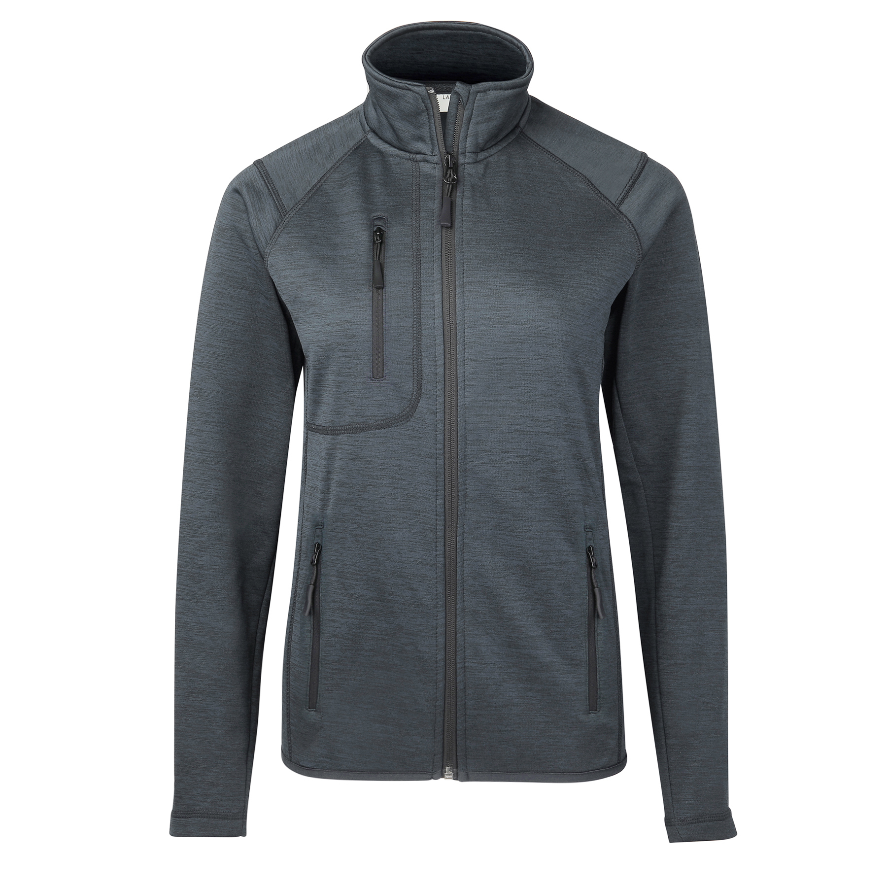 Women's Full Zip Sweater Fleece Jacket with Chest Pocket 4