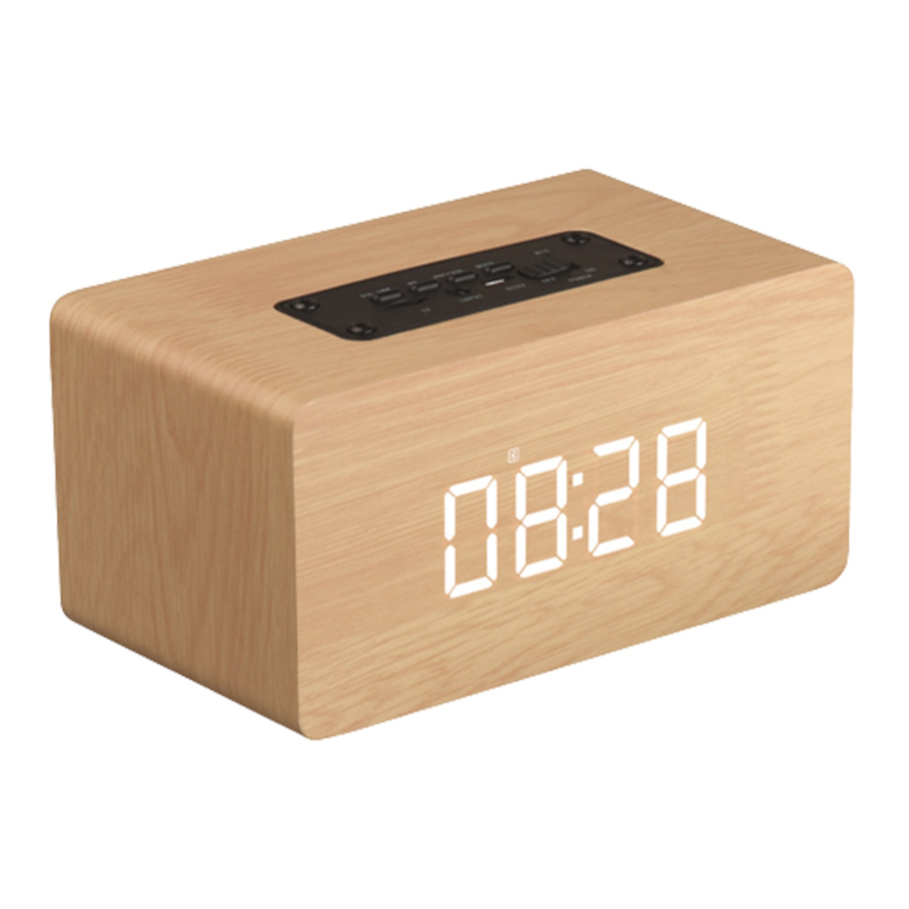 Wireless Speaker W/ Alarm Clock 3