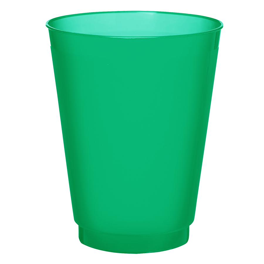 Flexible Frosted Plastic Stadium Cups 16 oz. 16