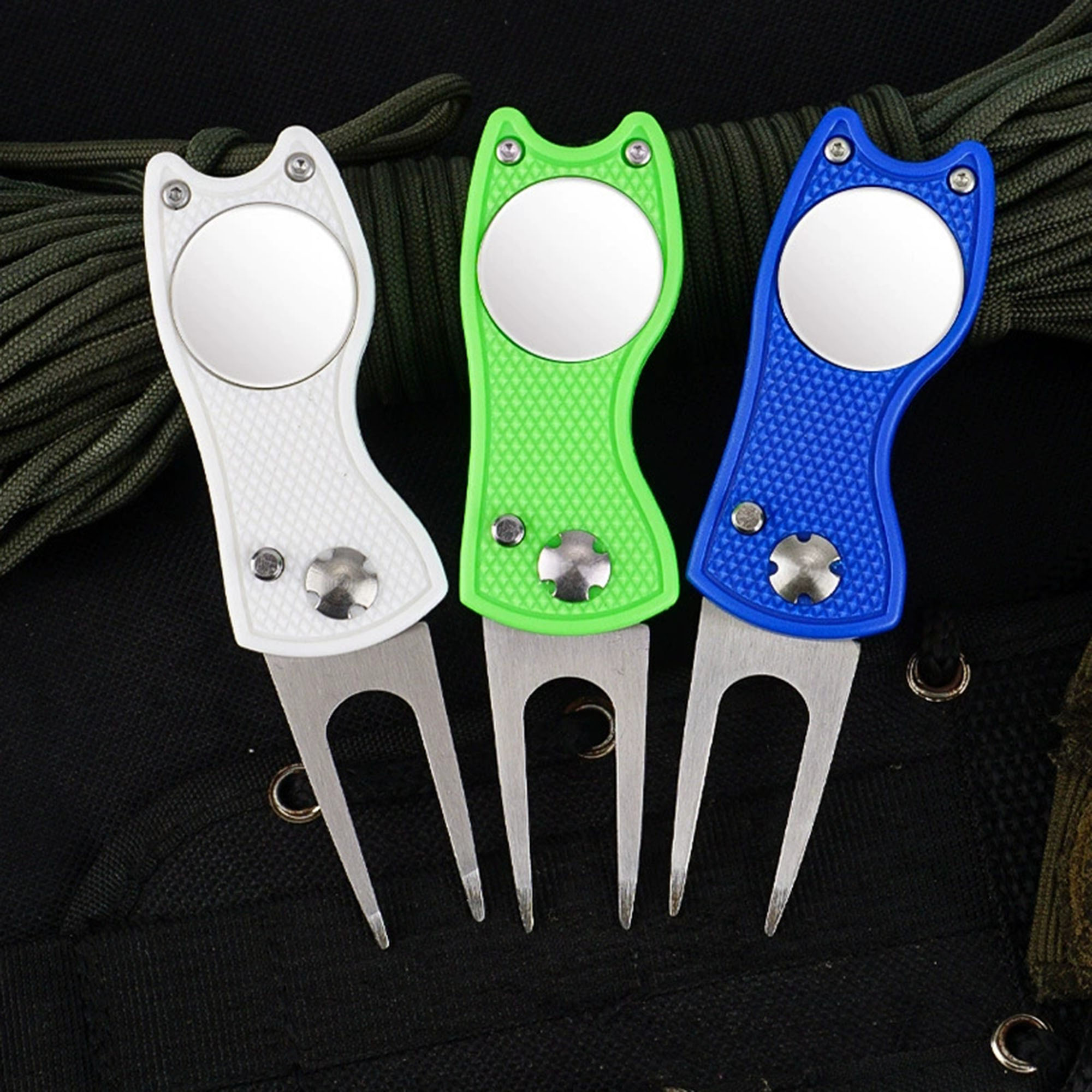 Stainless Steel Golf Divot Repair Tool 10