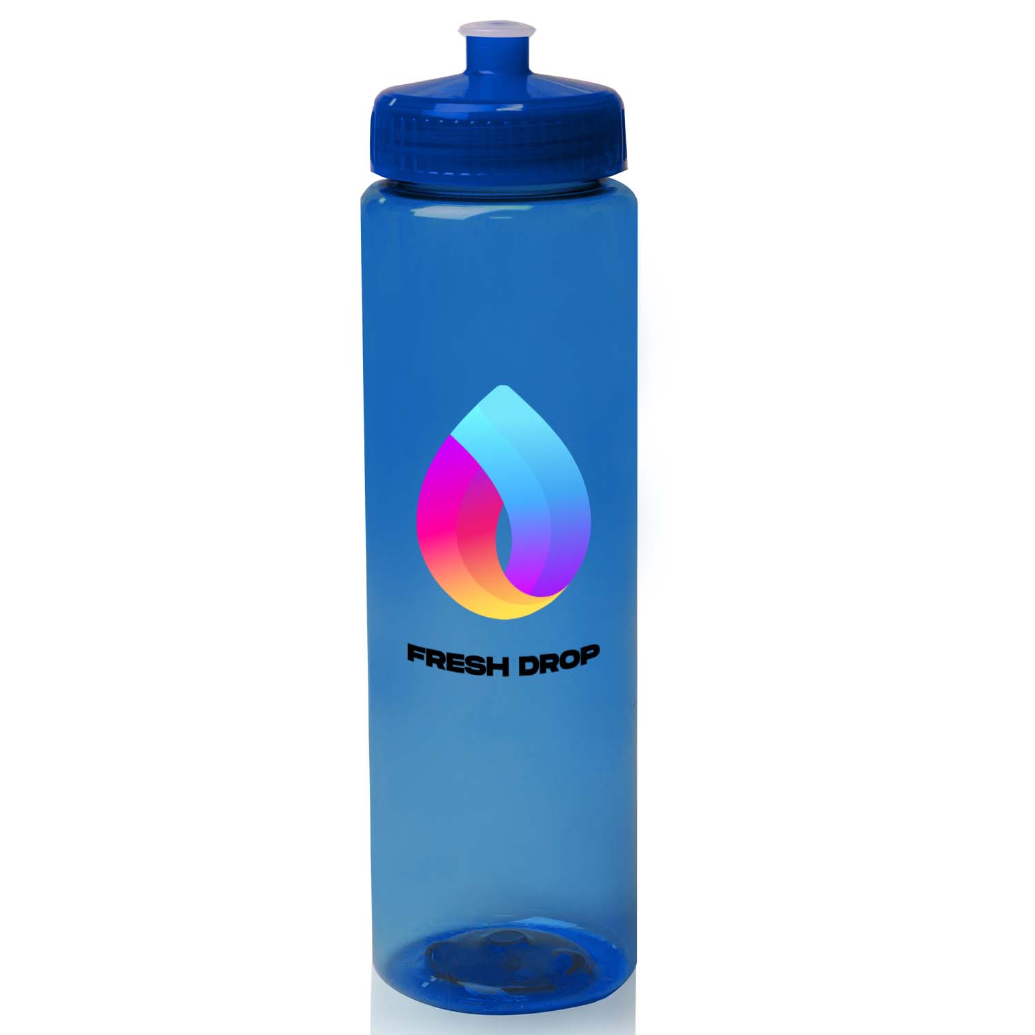 32 oz. Color Gloss Water Bottle (Full Color Imprint) 3
