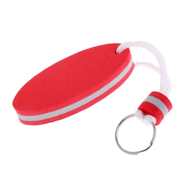 Oval Shaped EVA Foam Floating Key Chain 7