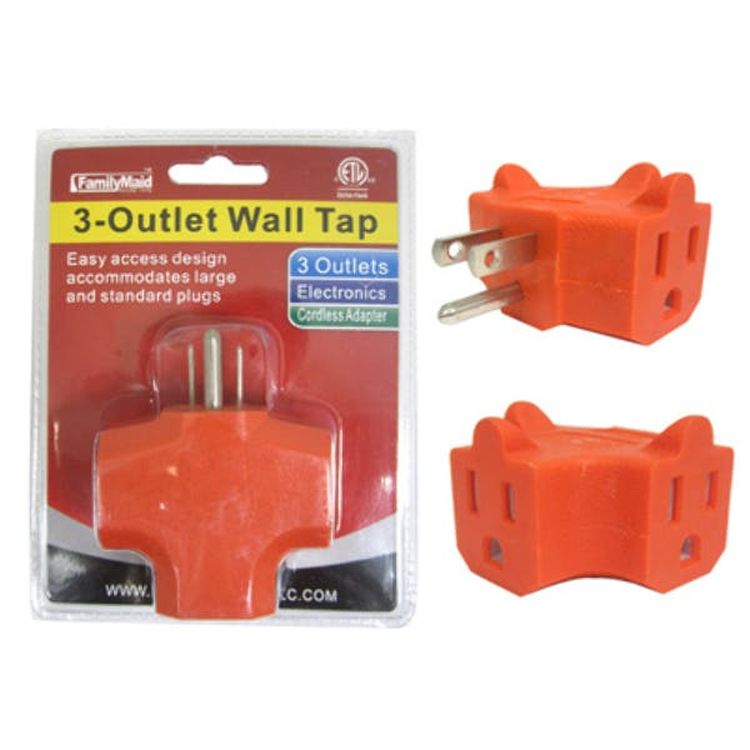 3 Outlet Wall Adapters - ETL Rated 2