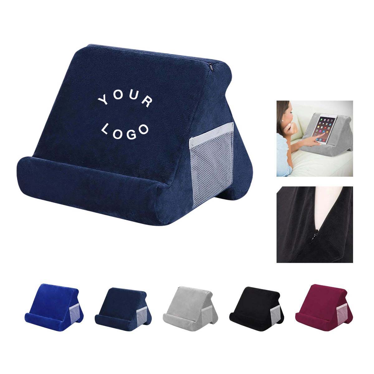 Plush Tablet Pillow Stand for Reading and Movies 9