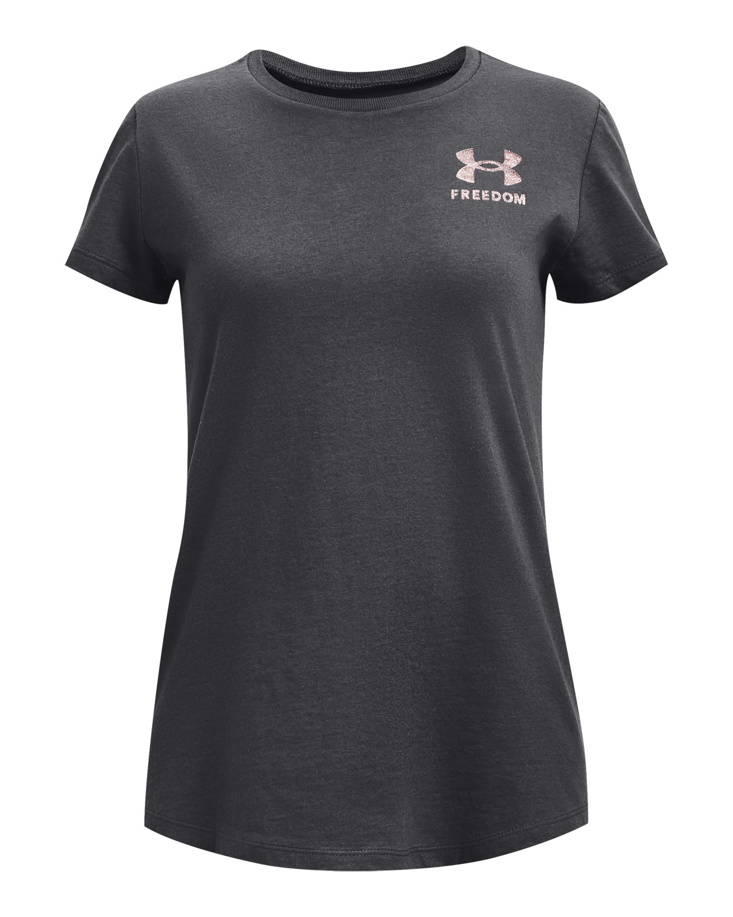 UA Freedom Flag Foil Girls' T-Shirt 5