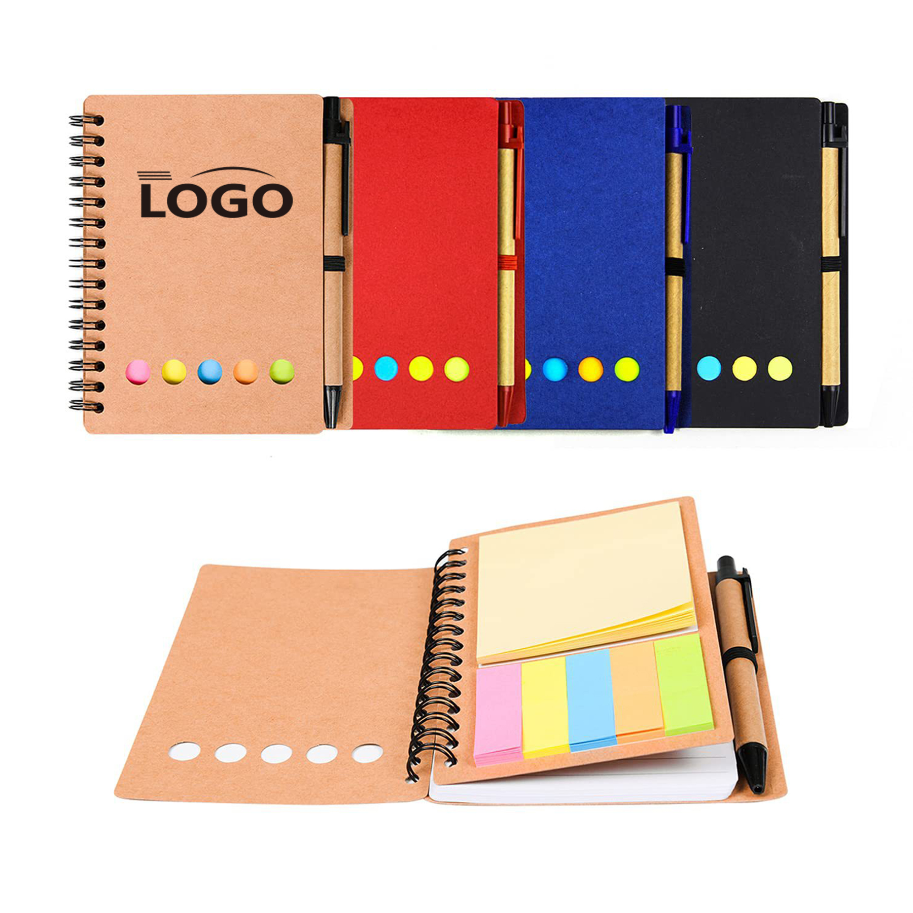 Mini Journal with Pen, Flags & Sticky Notes 7