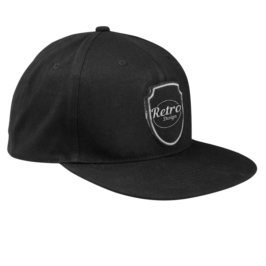 Riverton Structured Flat Brim Cotton Cap 5
