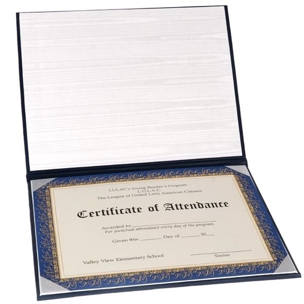 Flat Deluxe Certificate Cover 2