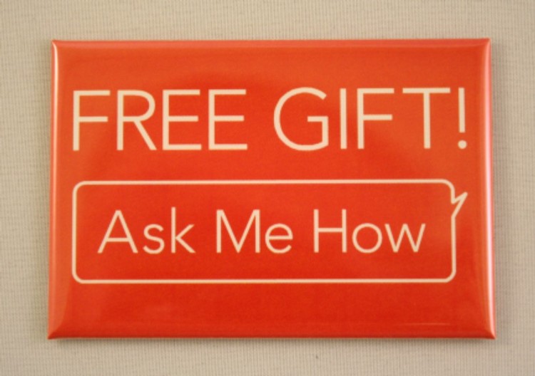 Custom Printed 2" x 3" Buttons with Pin Back 2